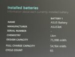 ASUS TUF Dash F15 RTX 3050 i5-11300H 8/512GB 71% Battery Refurbished Good