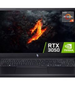 Acer Nitro V15 RTX 3050 Ryzen 5 16/512GB Refurbished 95% Battery Excellent