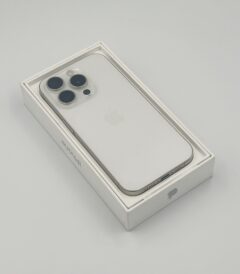 Apple iPhone 15 Pro 128GB White Titanium Refurbished Boxed Excellent