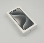 Apple iPhone 15 Pro 128GB White Titanium Refurbished Boxed Excellent