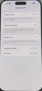 Apple iPhone 16 Pro Max 256GB Black Titanium Refurbished Boxed Very Good