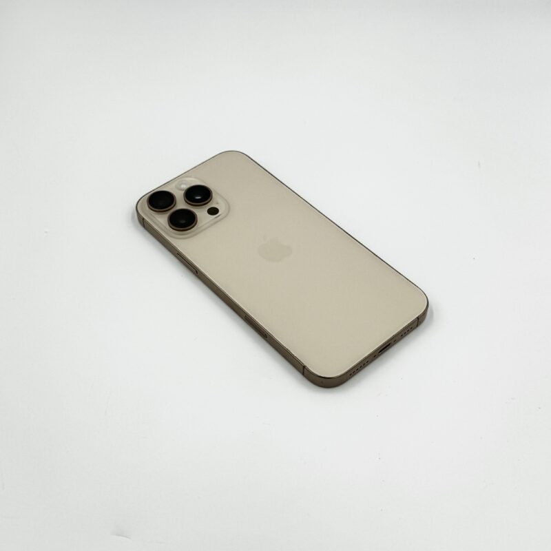 Apple iPhone 16 Pro Max 256GB Desert Titanium 91% Battery Refurbished Good
