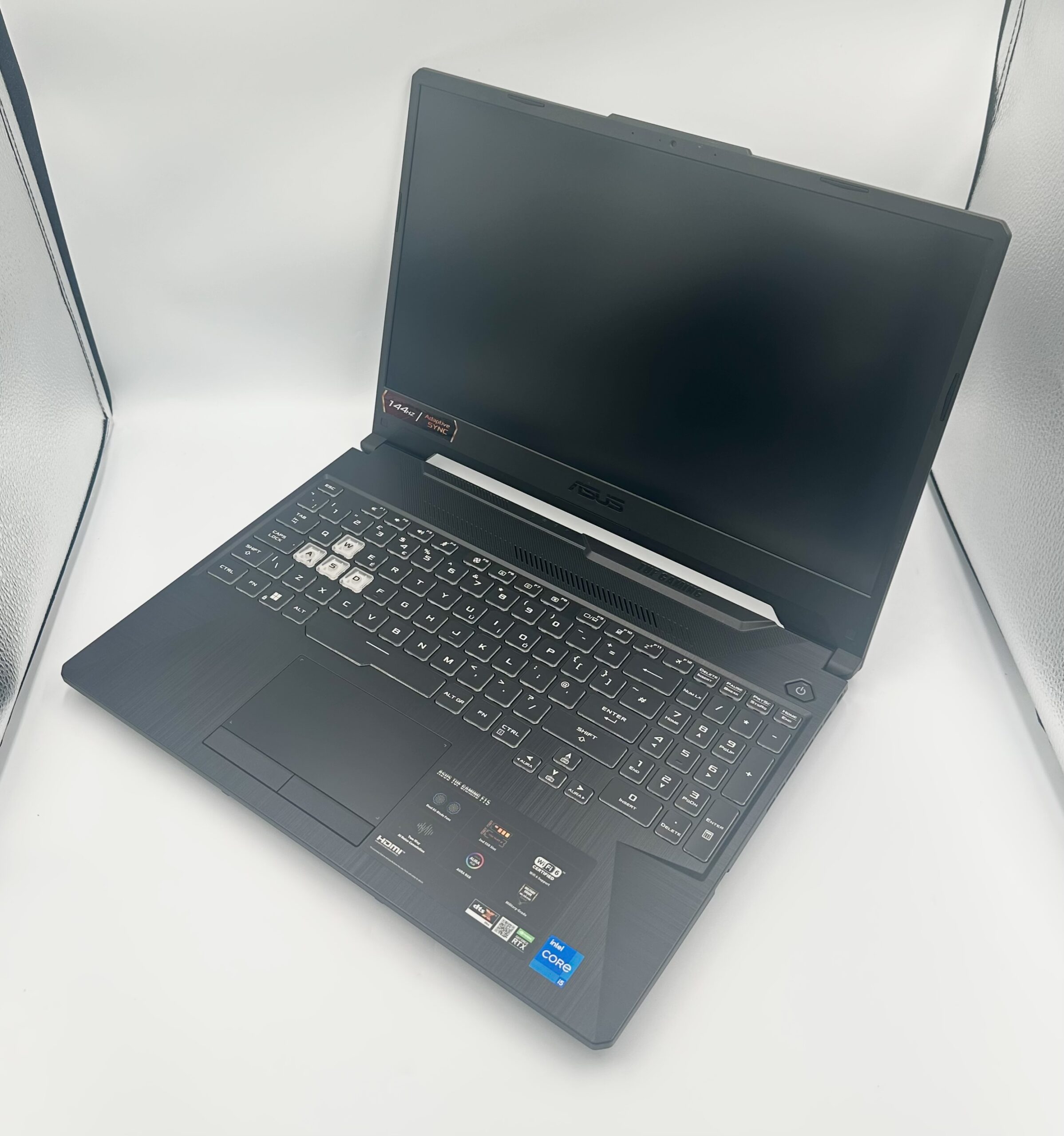ASUS TUF F15 RTX 3050 i5-11400H 16/512GB Refurbished Very Good