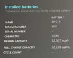 MSI Cyborg 15 RTX 3050 i5-13420H 16/512GB Refurbished 97% Battery Very Good