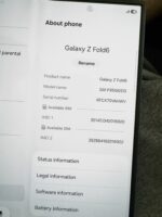 Samsung Galaxy Z Fold6 256GB Navy Unlocked Refurbished 98% Battery Boxed Good
